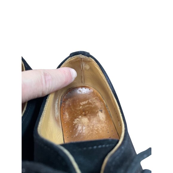 Dr. Martens mens black suede 3 eye airwair oxford shoes sz 8.5us SKU 9774 main image 14